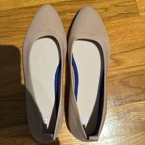 Never been worn beige flats